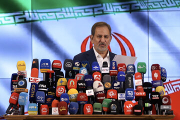 پنجمین روز ثبت نام داوطلبان انتخابات ریاست جمهوری- ثبت نام «اسحاق جهانگیری»