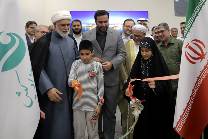 افتتاح کتابخانه عمومی و مرکز اسناد شهید سیدابراهیم‌ رئیسی در کیش