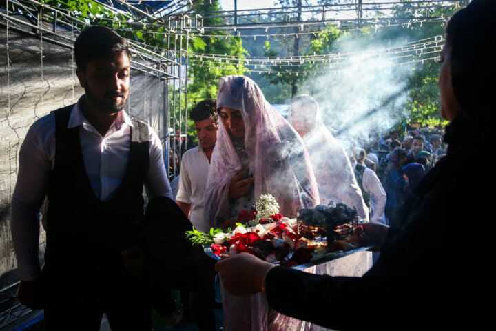 جشن ازدواج در گرگان
