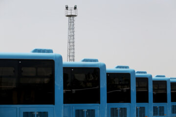 تحویل۱۰۰ دستگاه اتوبوس به ناوگان حمل‌ونقل عمومی