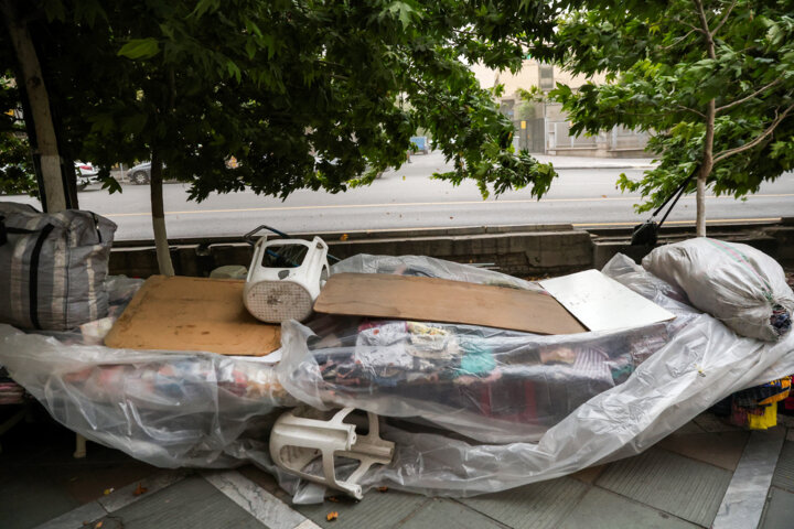 ۱۴۰ حادثه با وقوع طوفان و باد شدید در پایتخت