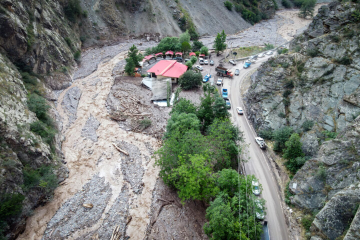 سیلاب دوباره به چند شهر مرکزی مازندران خسارت زد