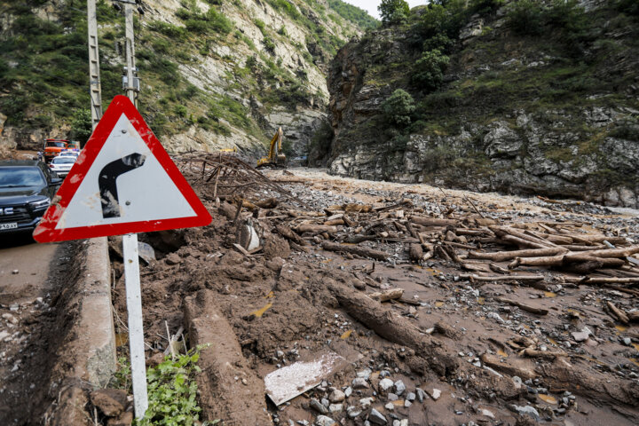 تشریح دلیل سیل جاده چالوس توسط آب منطقهای مازندران