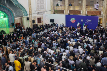 نشست انتخاباتی «محمدباقر قالیباف» با فعالان ستادی