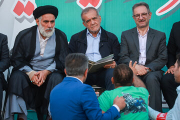 دیدار «مسعود پزشکیان» با اهالی جنوب غرب استان تهران