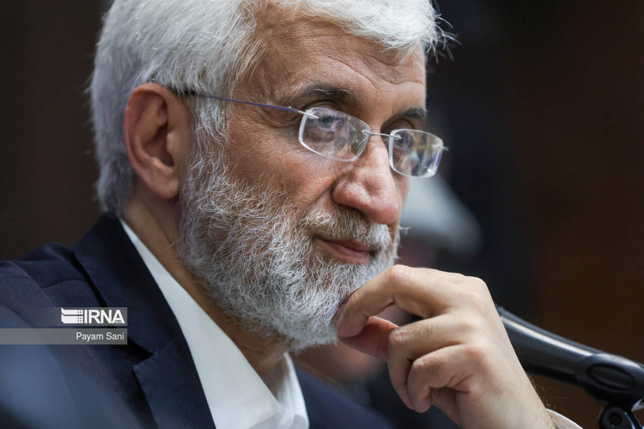 جلیلی: مذاکرهای که منافع ملی را تامین نکند، دفاع از حقوق ملت نیست جلیلی: مذاکرهای که منافع ملی را تامین نکند، دفاع از حقوق ملت نیست