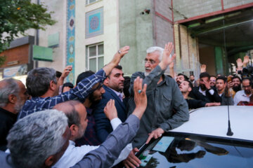 سخنرانی انتخاباتی «سعید جلیلی» در جمع مردم شهریار