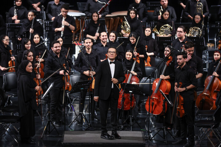 Paytaxt Simfonik Orkestrinin konserti, Tehran