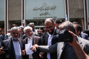 نشست انتخاباتی «سعید جلیلی» با جمعی از اساتید
