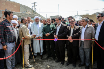 افتتاح پروژه آبرسانی به مناطق محروم خراسان شمالی