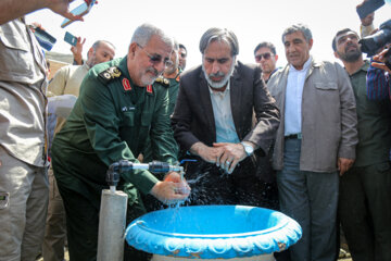 افتتاح پروژه آبرسانی به مناطق محروم خراسان شمالی