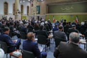 دیدار رئیس و مسئولان قوه قضائیه ایران با آیت‌الله خامنه‌ای