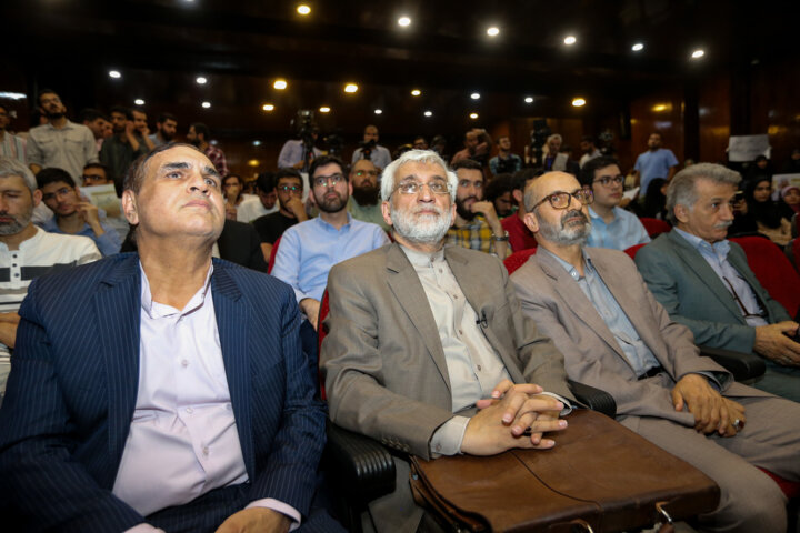سخنرانی انتخاباتی «سعید جلیلی» در دانشگاه شریف