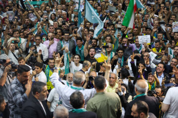 گردهمایی انتخاباتی هواداران «مسعود پزشکیان»