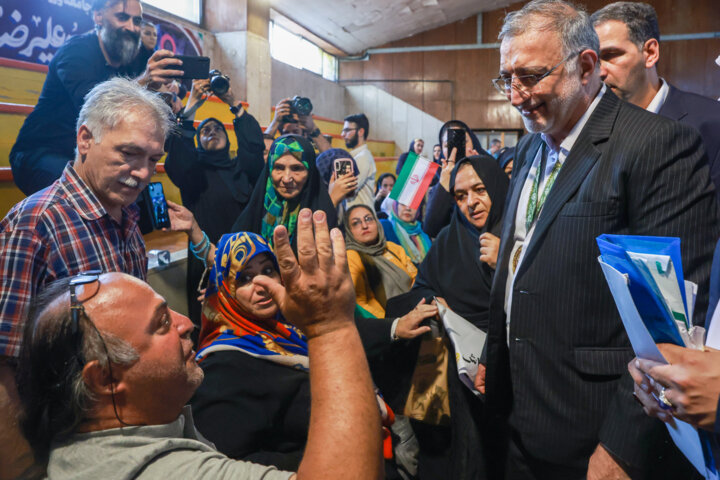 نشست انتخاباتی «علیرضا زاکانی» با ورزشکاران