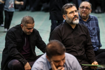 حضور محمدمهدی اسماعیلی در مراسم چهلمین روز شهادت «سید مهدی موسوی»