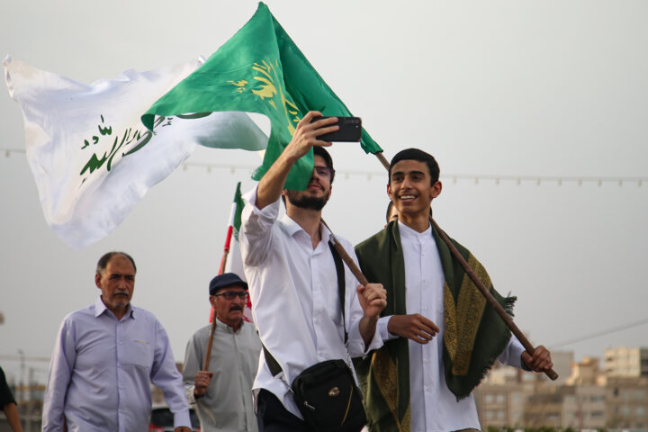 حال و هوای شاد قم در سالروز میلاد رسول خوبیها