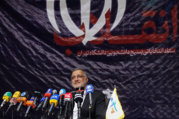 سخنرانی «علیرضا زاکانی» در دانشگاه تهران