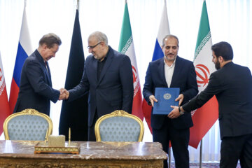 امضای تفاهم‌نامه صادرات گاز روسیه به ایران