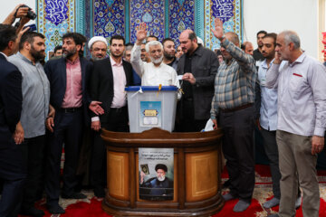 انتخابات چهاردهمین دوره ریاست جمهوری- مسجد امام حسن مجتبی- مشیریه