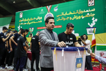 حضور سید میلاد تقوی  در انتخابات چهاردهمین دوره ریاست جمهوری- ورزشگاه شیرودی