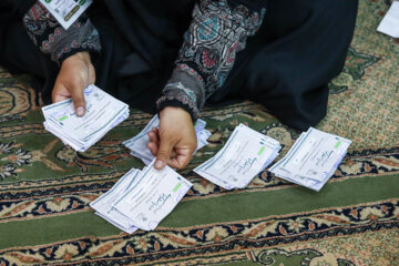 Conteo de votos de las 14.ª elecciones presidenciales en Irán