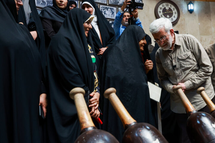 حضور «سعید جلیلی» در زورخانه کن