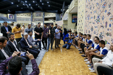 Minister of Sports Tours Camp of National Teams