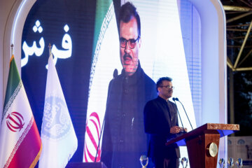  Balram Shukla ,India's Cultural Advisor gives speech at Iran commemorates 1,757 years of higher education