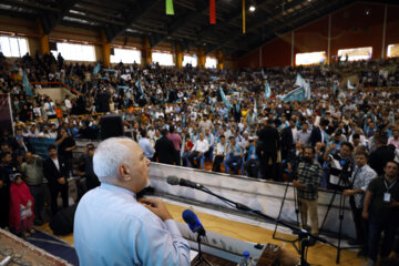 گردهمایی انتخاباتی هواداران «مسعود پزشکیان» در شهرکرد