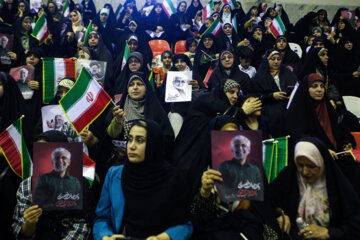 گردهمایی انتخاباتی هواداران «سعید جلیلی» در رشت