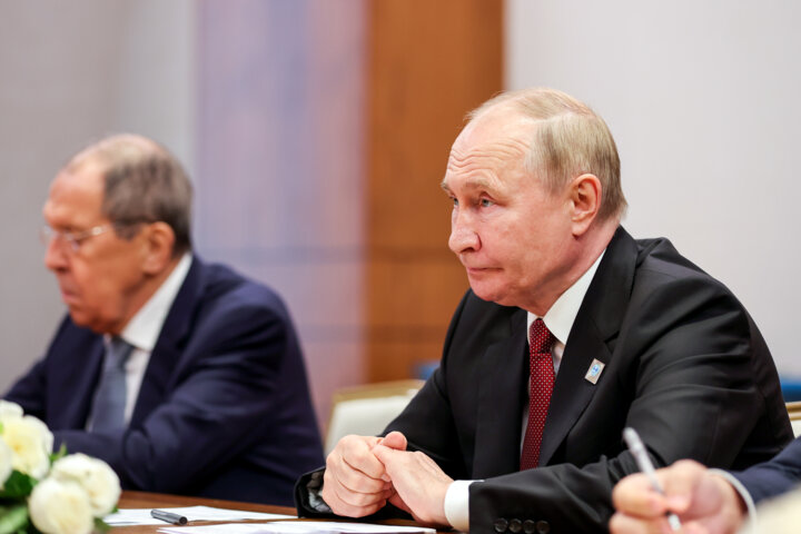 دیدار سرپرست ریاست جمهوری با رئیس جمهور روسیه