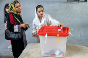 فیلم | بانوان کرمانشاهی به حضور در پای صندوق‌های رای دعوت شدند