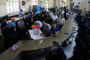 ایران کے  شہر رشت میں صدارتی الیکشن کے دوسرے مرحلے کی پولنگ