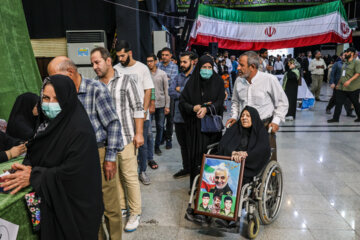 مرحله دوم انتخابات چهاردهمین دوره ریاست جمهوری - اهواز - ساعات پایانی