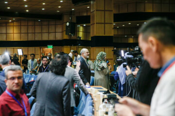 Conferencia de prensa del ministro del Interior de Irán 