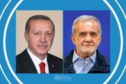 گفت‌وگوی تلفنی اردوغان با پزشکیان