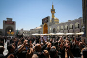 Tasua-Trauerzeremonie in der heiligen Stadt Mashhad