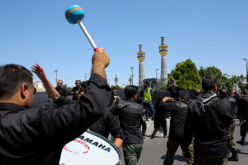 Cérémonie de deuil à l’occasion de Tasu'a à Machhad