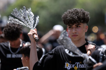 Cérémonie de deuil à l’occasion de Tasu'a à Machhad