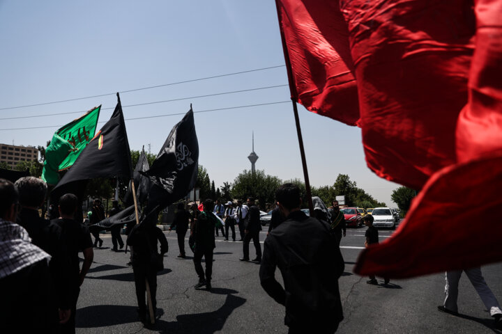 زیر پرچم حسین(ع) با بی بی زینب