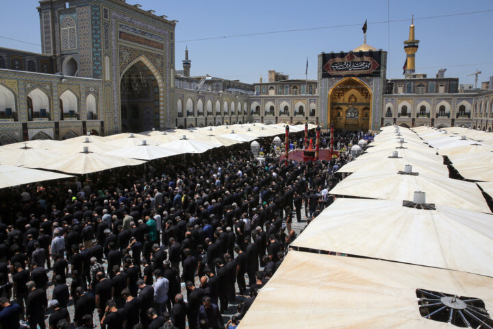 Траурная церемония по случаю Ашуры Имама Хусейна в Мешхеде