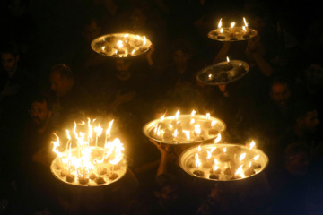 Ritual tradicional “Shaamgardani” en la aldea Behdan