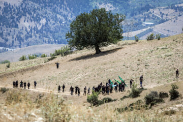 عزاداری عاشورا در روستای گنجه