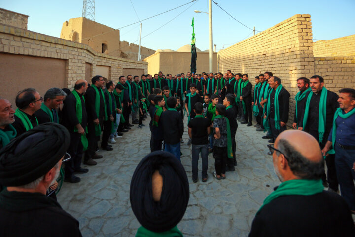 آیین عزاداری زارخاک در روستای قورتان