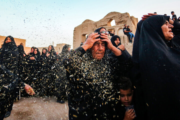 آیین عزاداری زارخاک در روستای قورتان