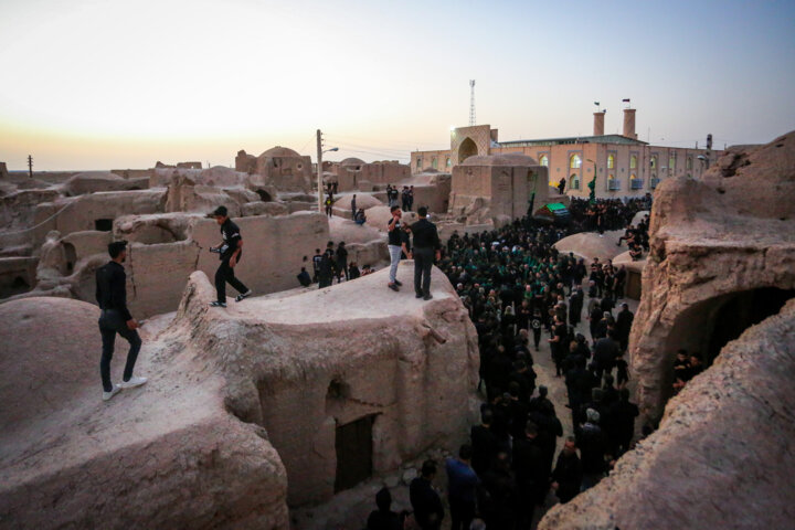 آیین عزاداری زارخاک در روستای قورتان