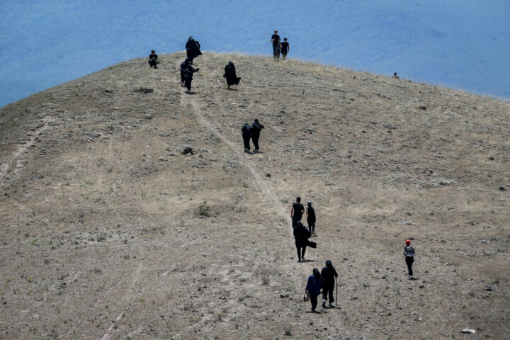 عزاداری عاشورا در روستای گنجه