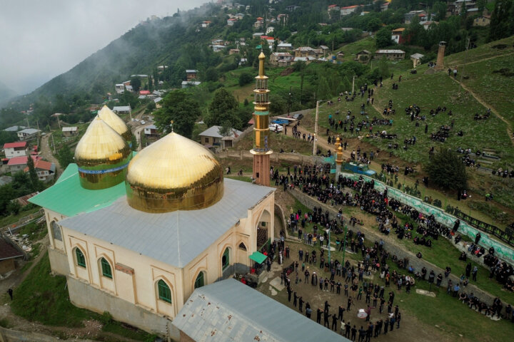 عزاداری روز عاشورا در بندپی بابل