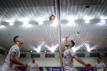 Training session of Iran’s U-20 volleyball national team in Indonesia